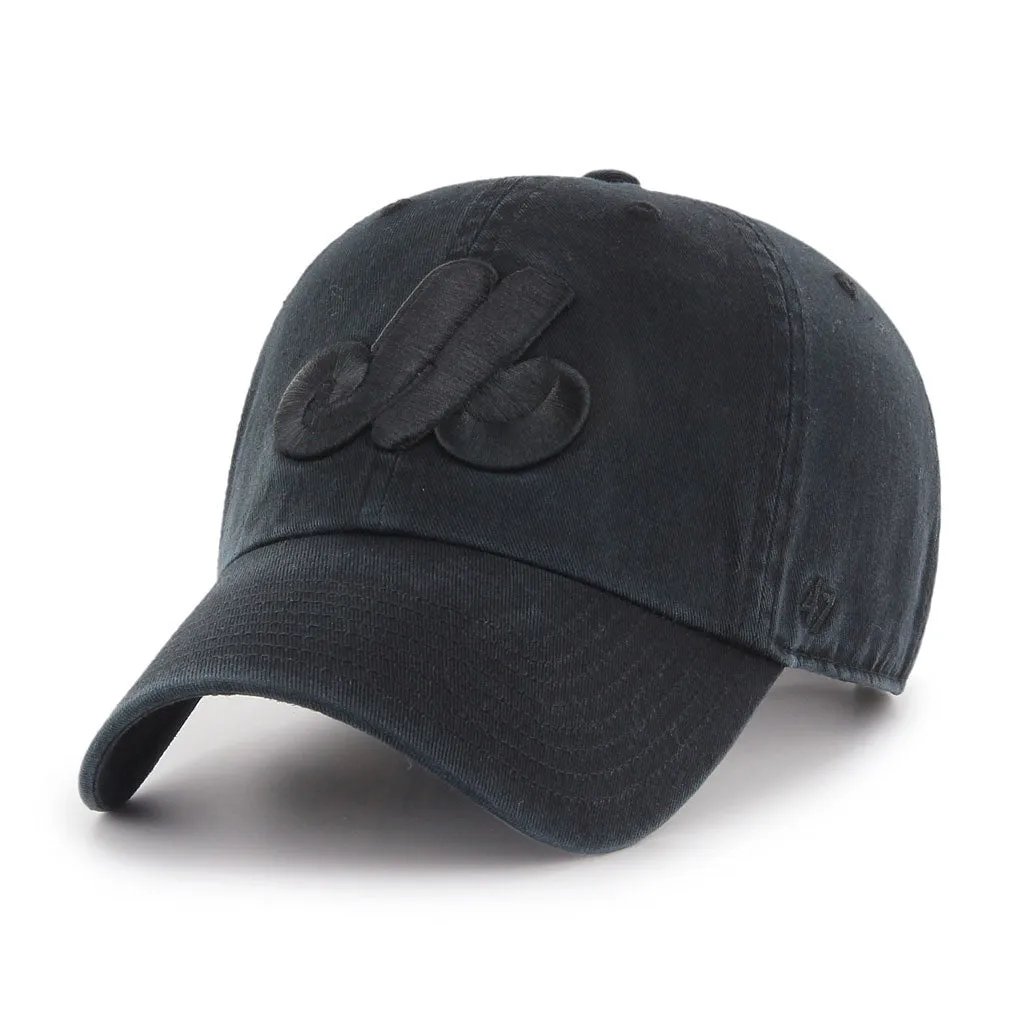 '47 Brand Men's MLB Montreal Expos Clean Up Strapback Cap