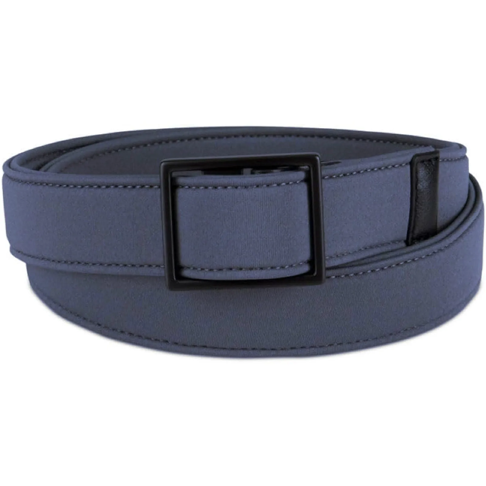 Alfani Men's 35mm Neoprene Belt Slate Blue, Size L 38-40