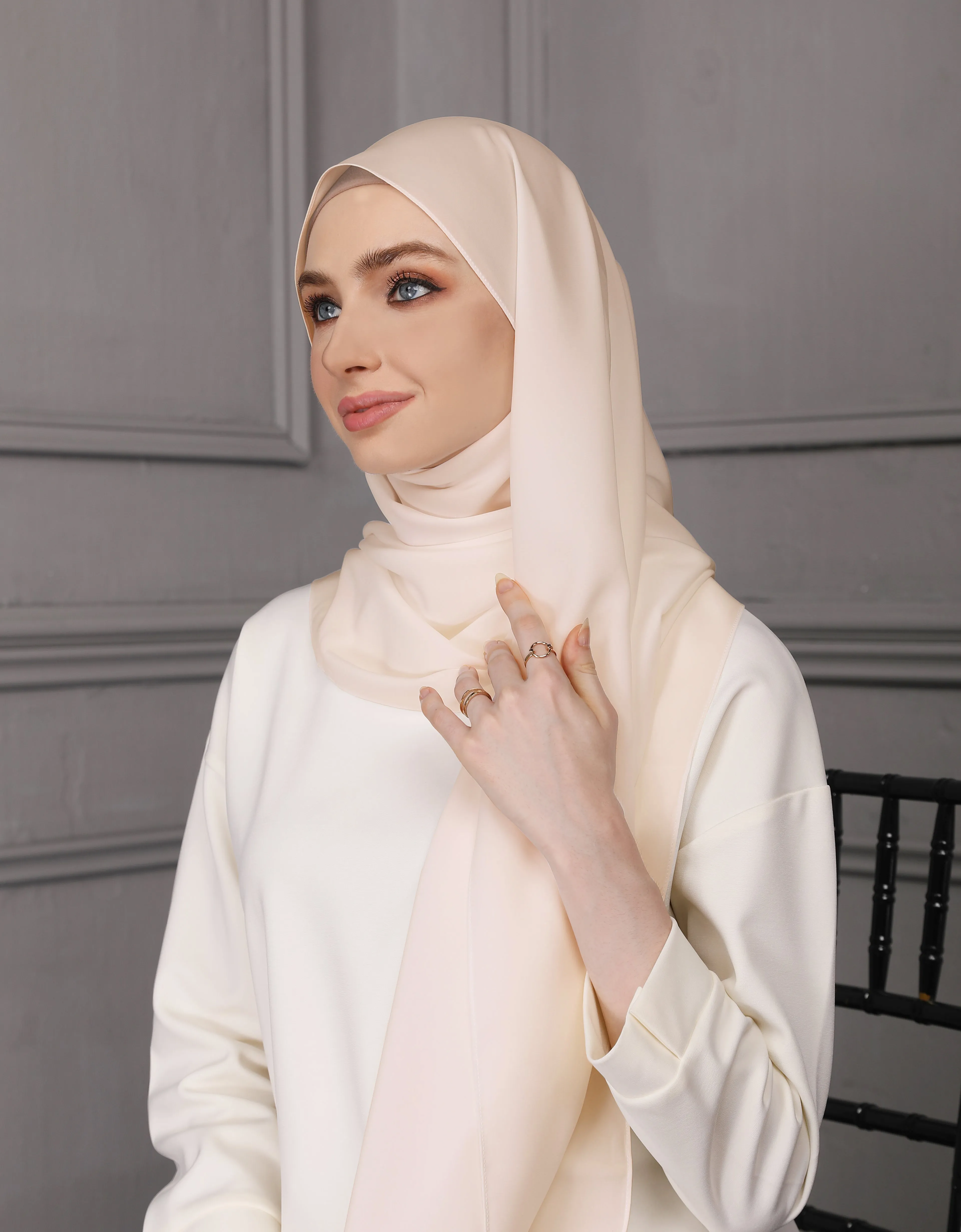 ASTEN SHAWL (NUDE)