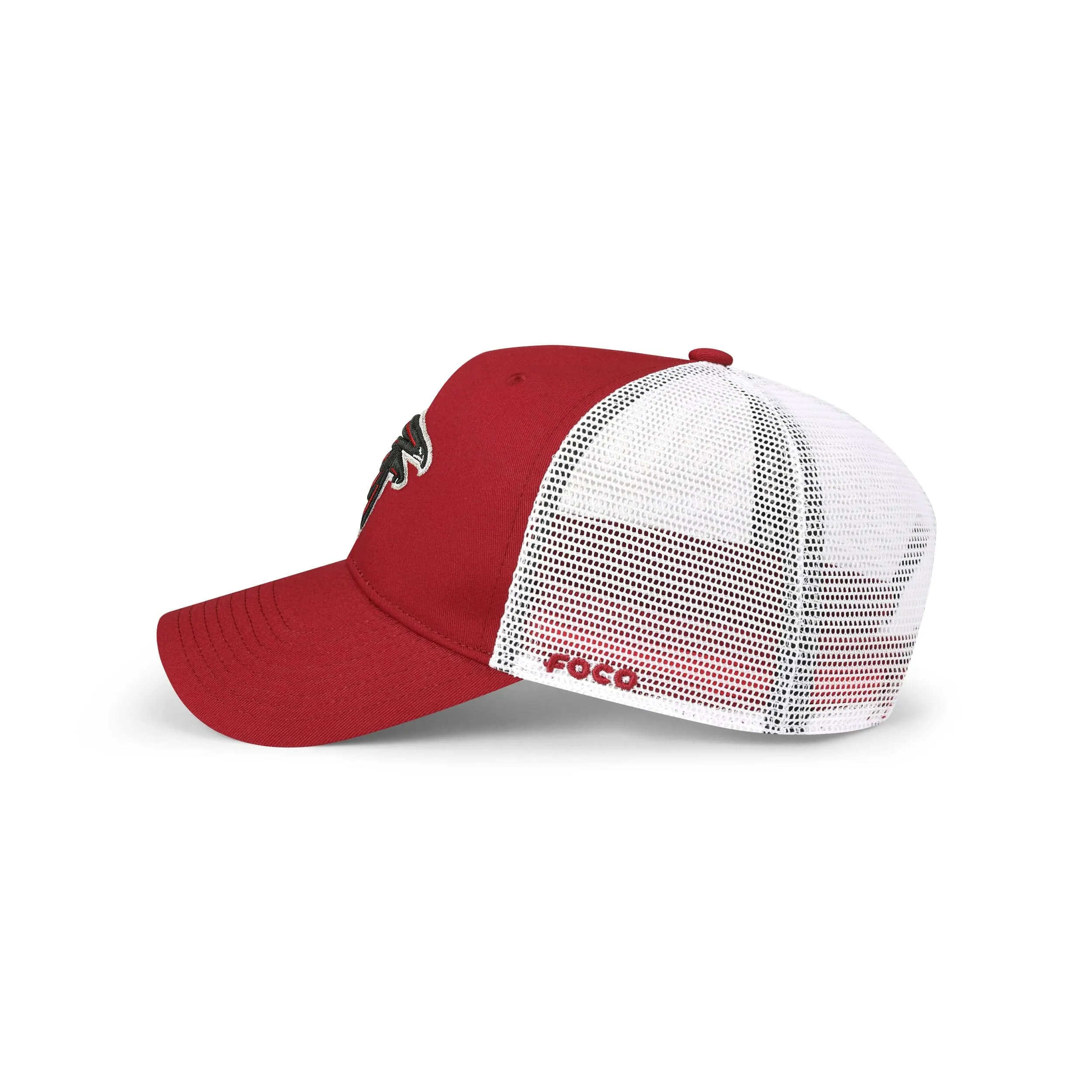 Atlanta Falcons NFL Dark Red Primary Logo Trucker RF Cap