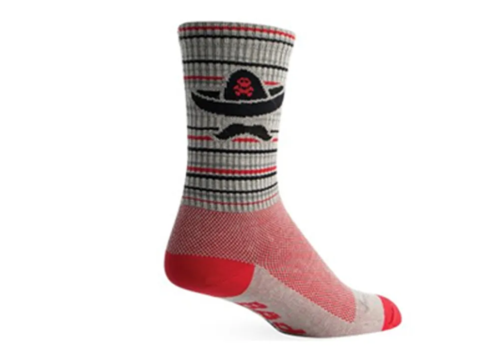 Bad Hombre 6" Crew Socks