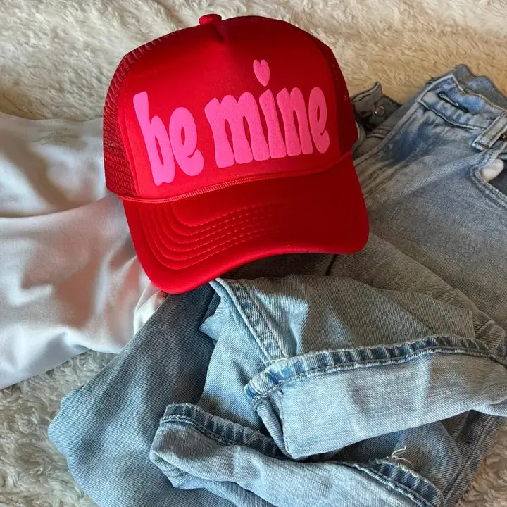 Be Mine Hat - Red