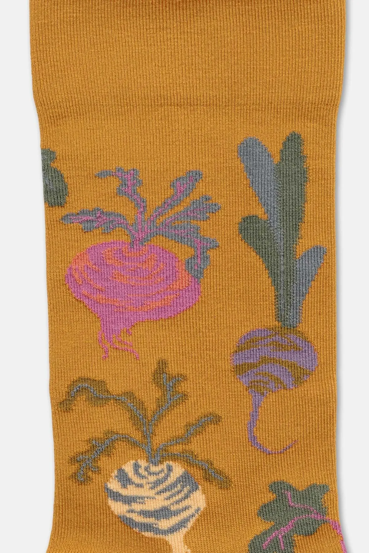 Beets Ochre Socks