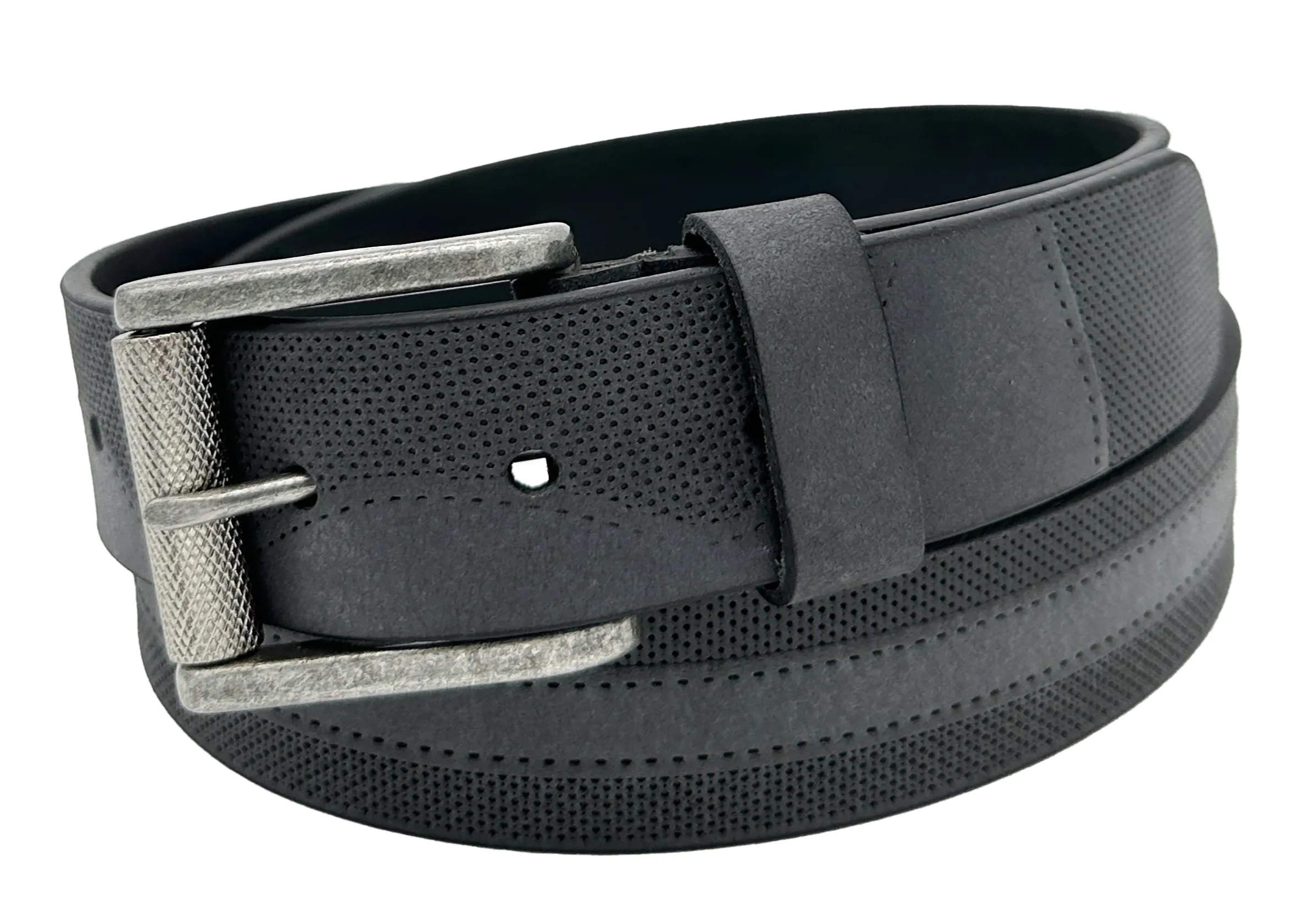 Bench Craft Leather Belt | Black