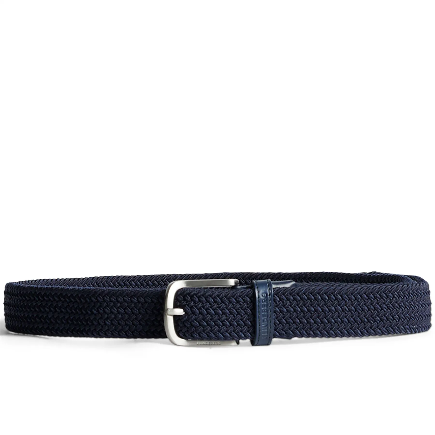 Bernhard Braided Elastic Belt JL Navy - AW24