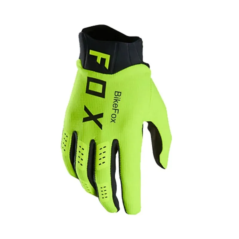 Bikefox Fox Cycling MTB Gloves ATV BMX Off Road Motorcycle Gloves Mountain Bike Bicycle Racing cycling for men fox Gloves