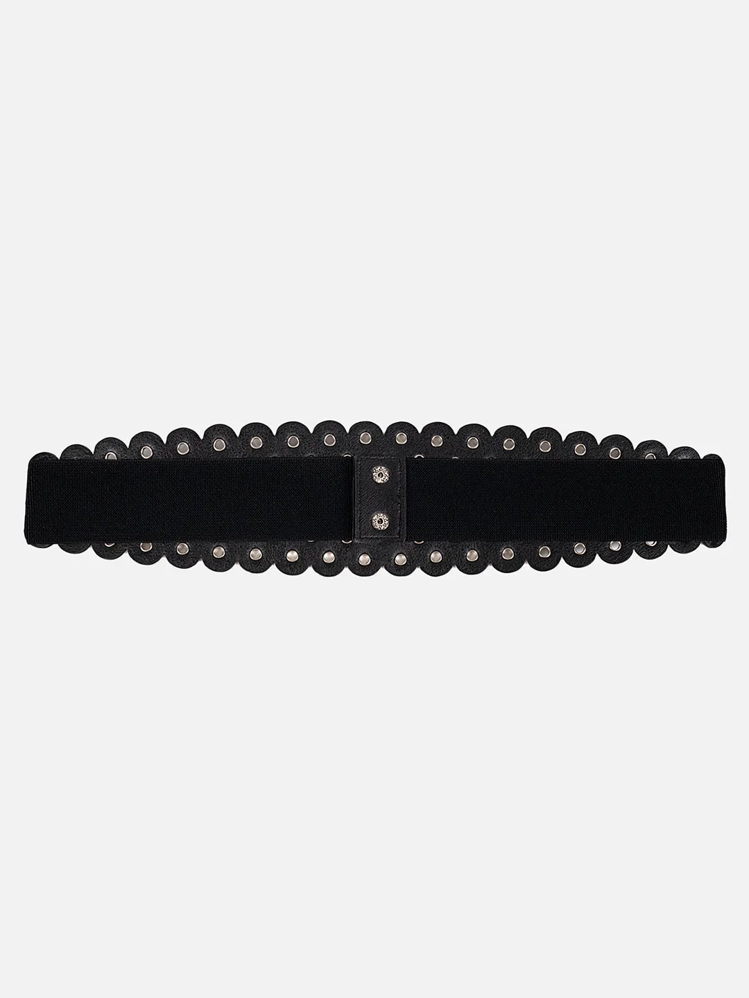 Braided Broad Elasticated Belt