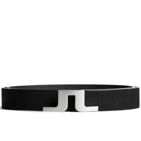 Bridger Nubuck Leather Belt Black - AW24