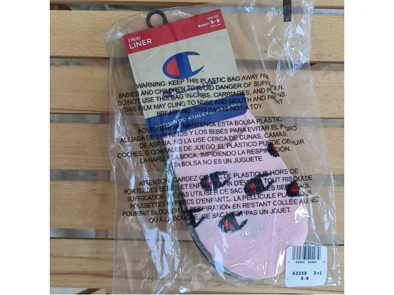 Champion Women's C Logo , 3-Pack Sock