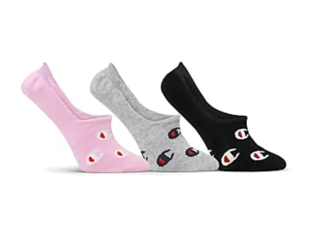 Champion Women's C Logo , 3-Pack Sock