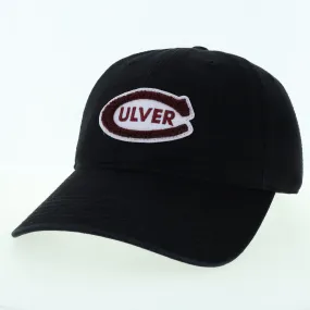 Chenille Varsity Culver Relaxed Twill Hat - Black