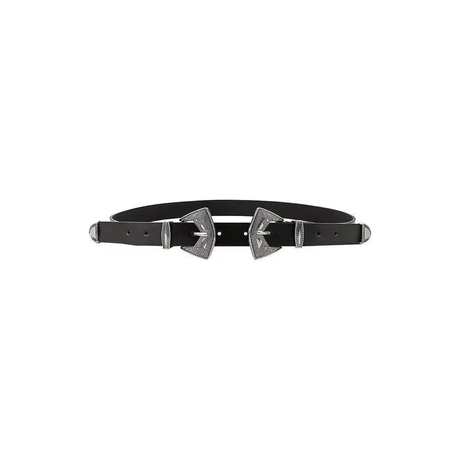 ChicBelt Dual-Length Slim PU Needle-Buckle Belt