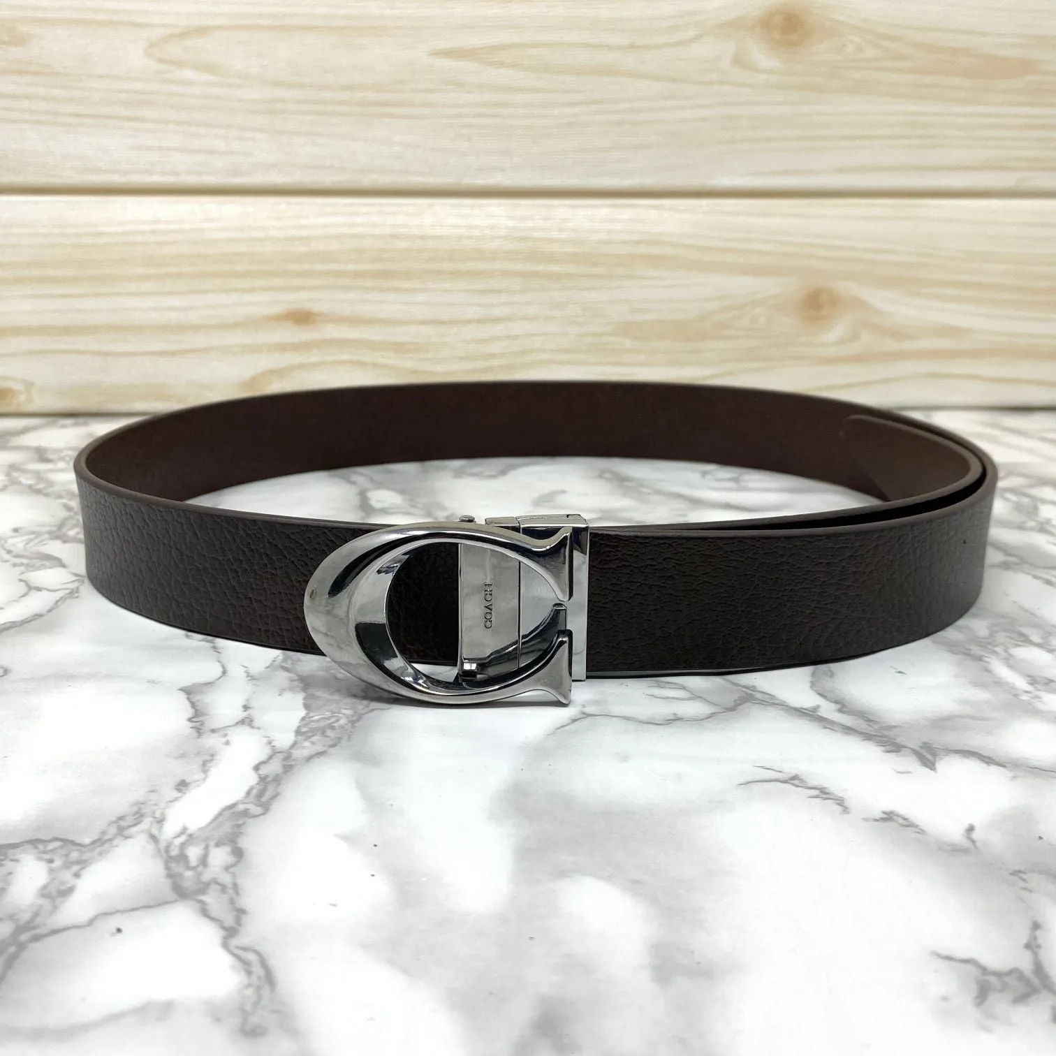 Classy Curve C Design Casual  Genuine Leather Belt-Jonasparamount