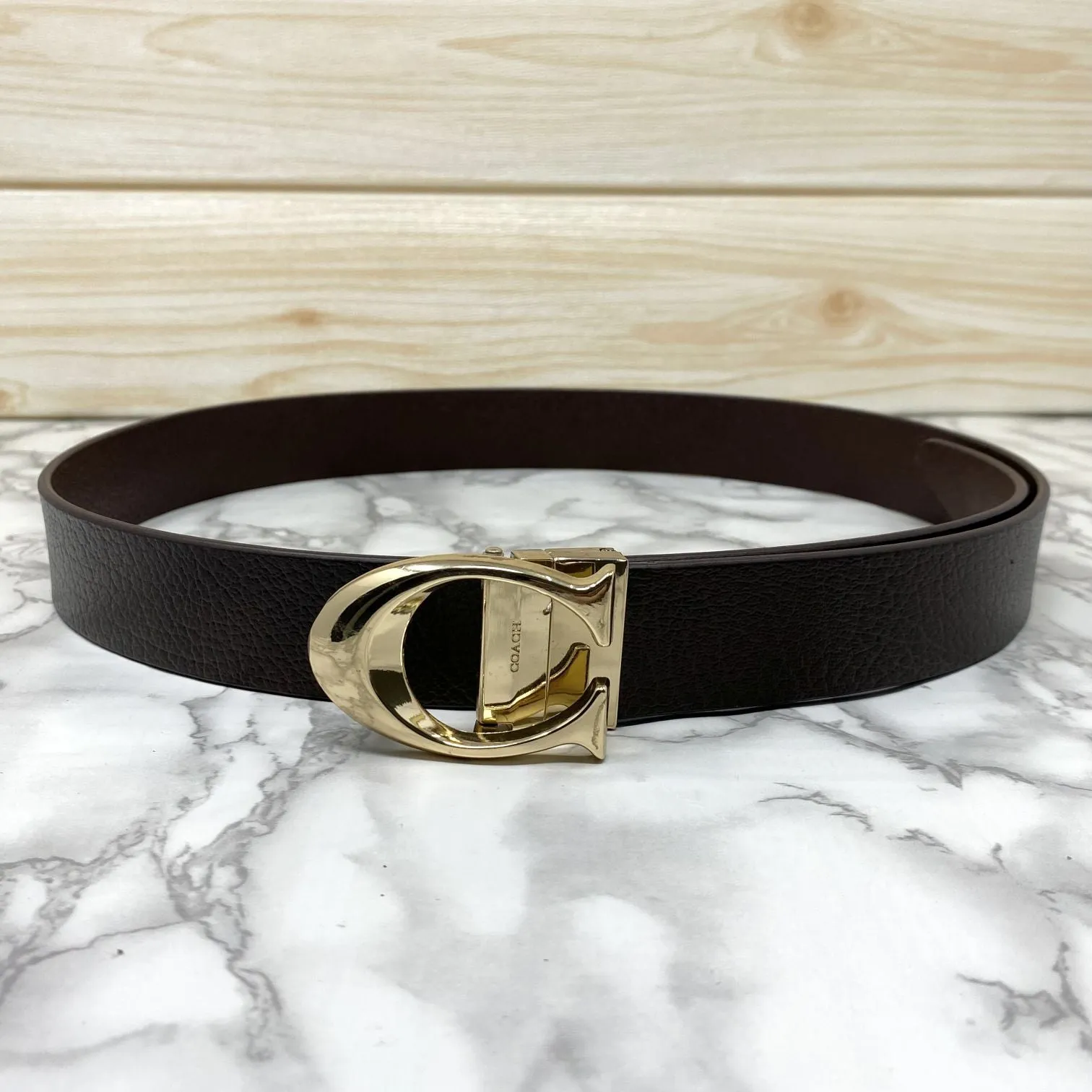 Classy Curve C Design Casual  Genuine Leather Belt-Jonasparamount