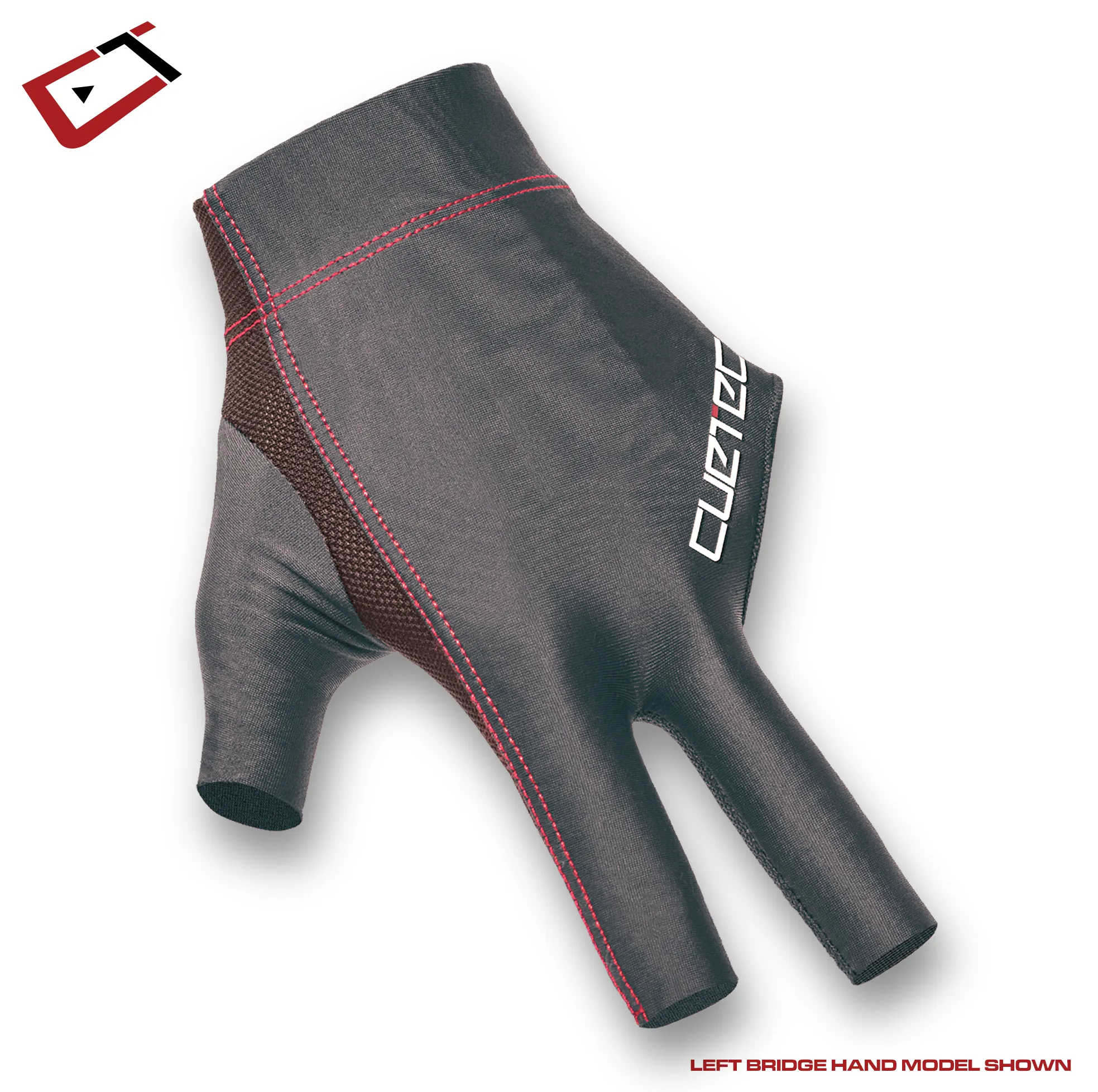 CUETEC AXIS BILLIARD GLOVES - GREY