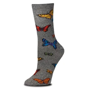 FBF Realistic Butterflies Sock