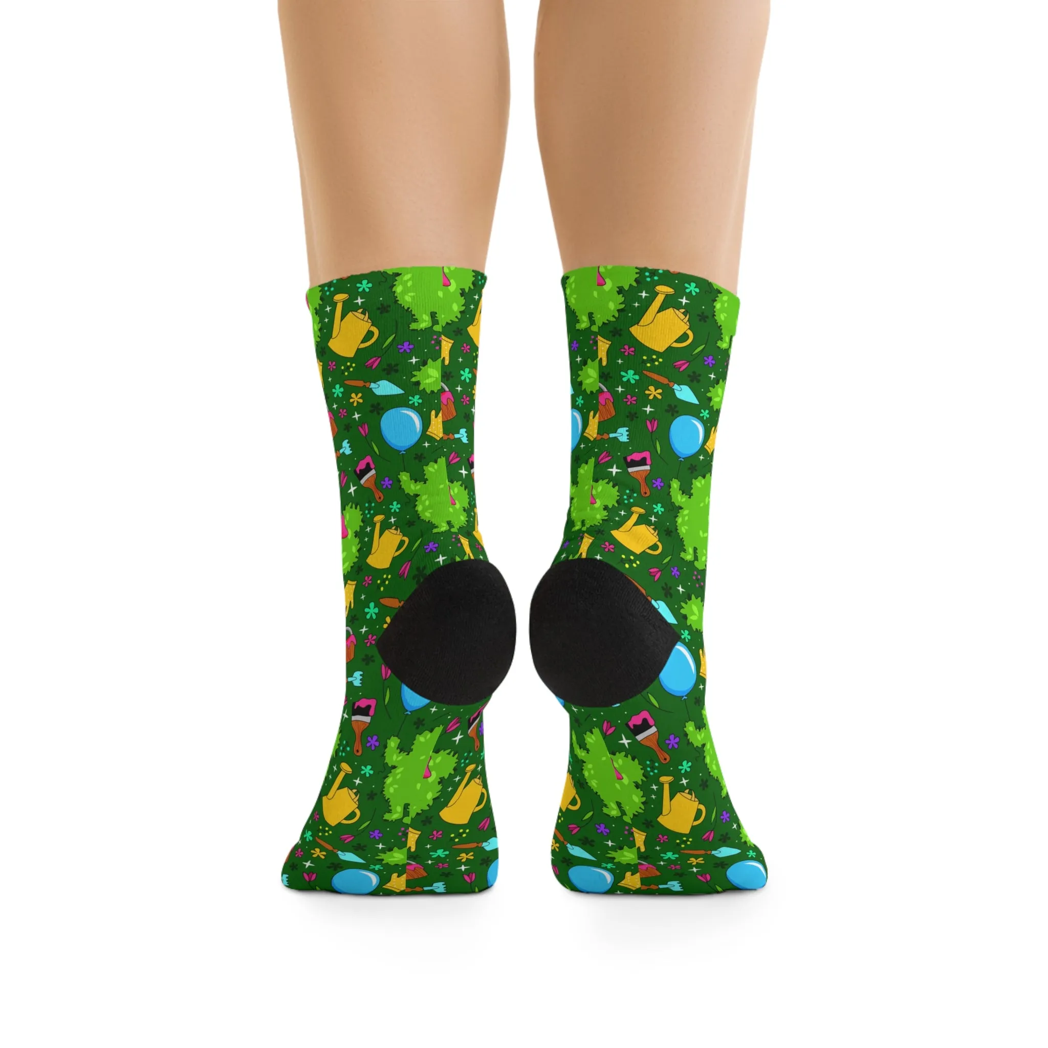 Flower And Garden Socks