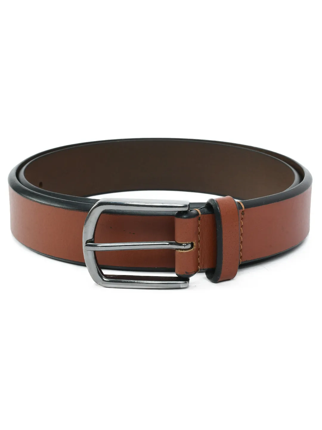 Genuine Leather Tan Elegant Men's Belt