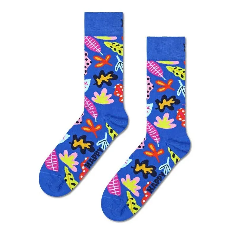 Happy Socks: Leaves Blue