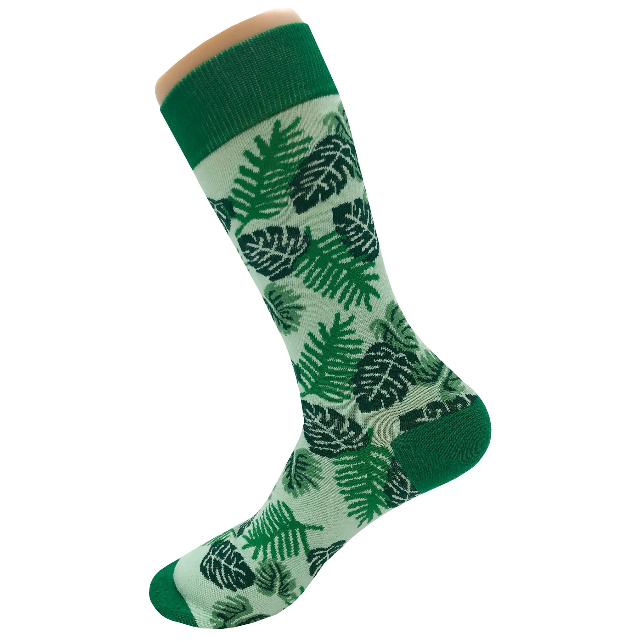 Leaf Green Socks