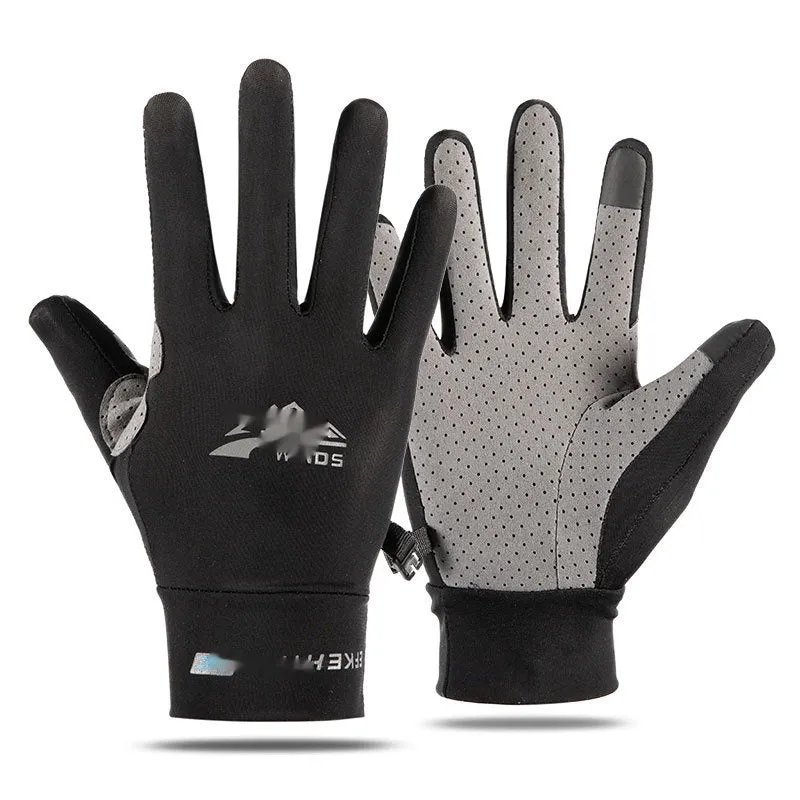 Leaks Sweat-absorbent  Breathable Bicycle Riding Non-slip Gloves