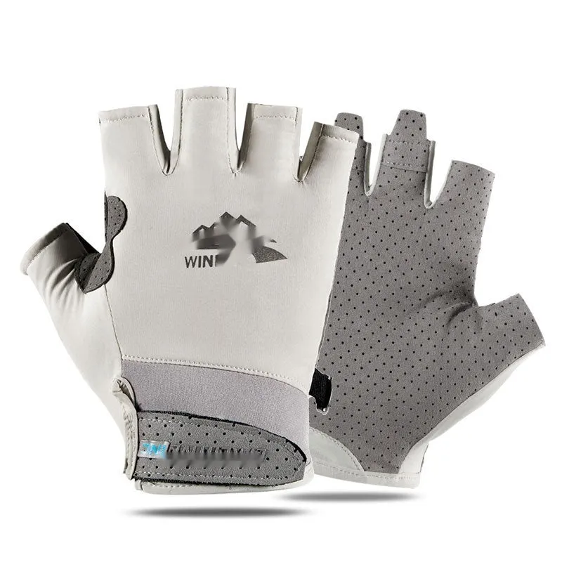 Leaks Sweat-absorbent  Breathable Bicycle Riding Non-slip Gloves