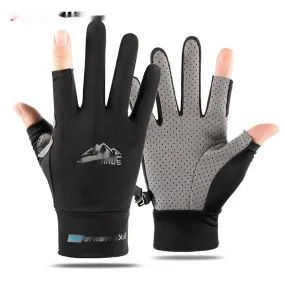 Leaks Sweat-absorbent  Breathable Bicycle Riding Non-slip Gloves