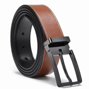 Mens Patented Reversible Ratchet Belt