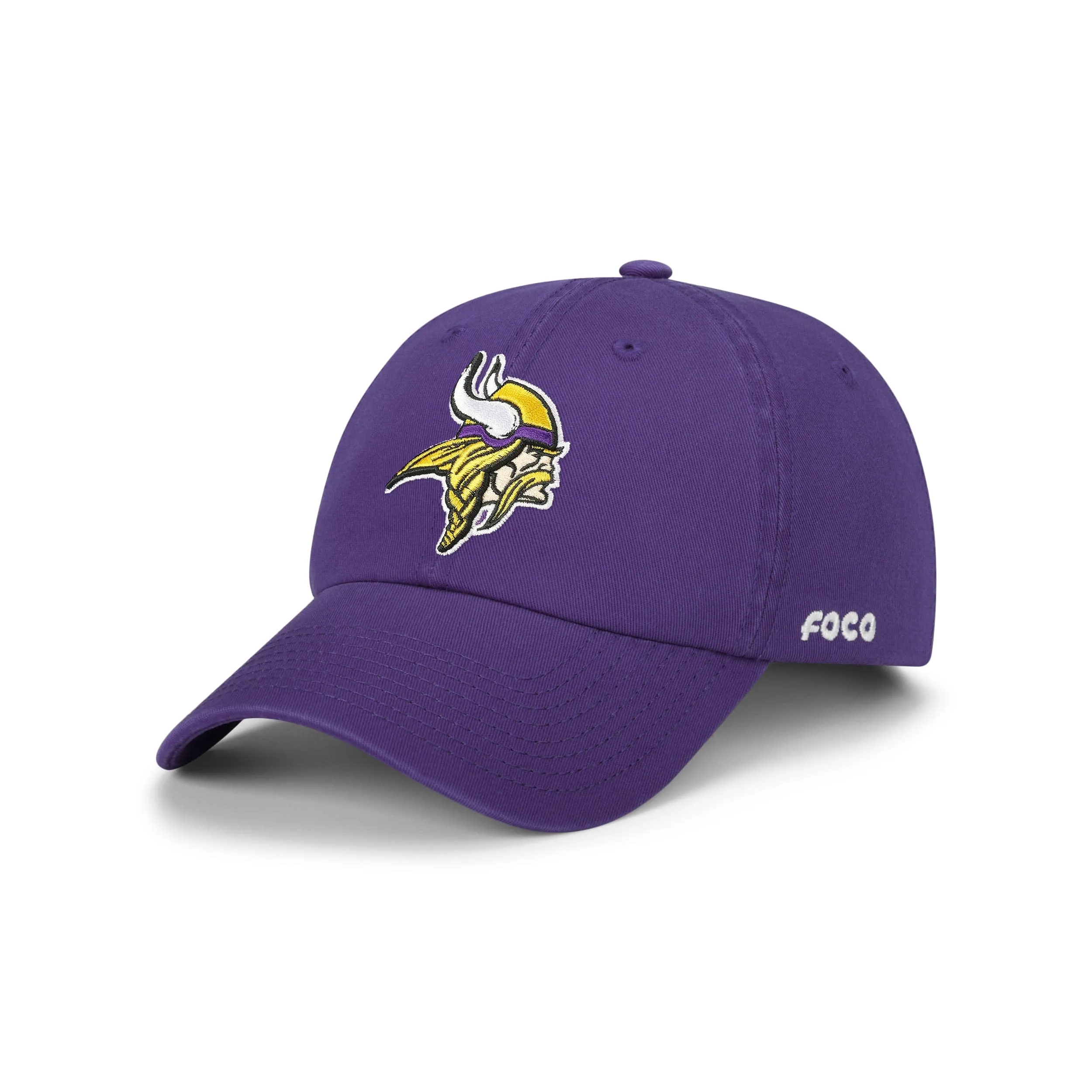 Minnesota Vikings NFL Purple Primary Logo Casual Cap