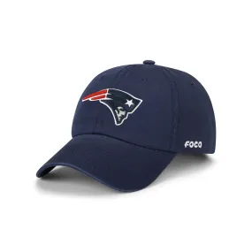 New England Patriots NFL Navy Primary Logo Casual Cap