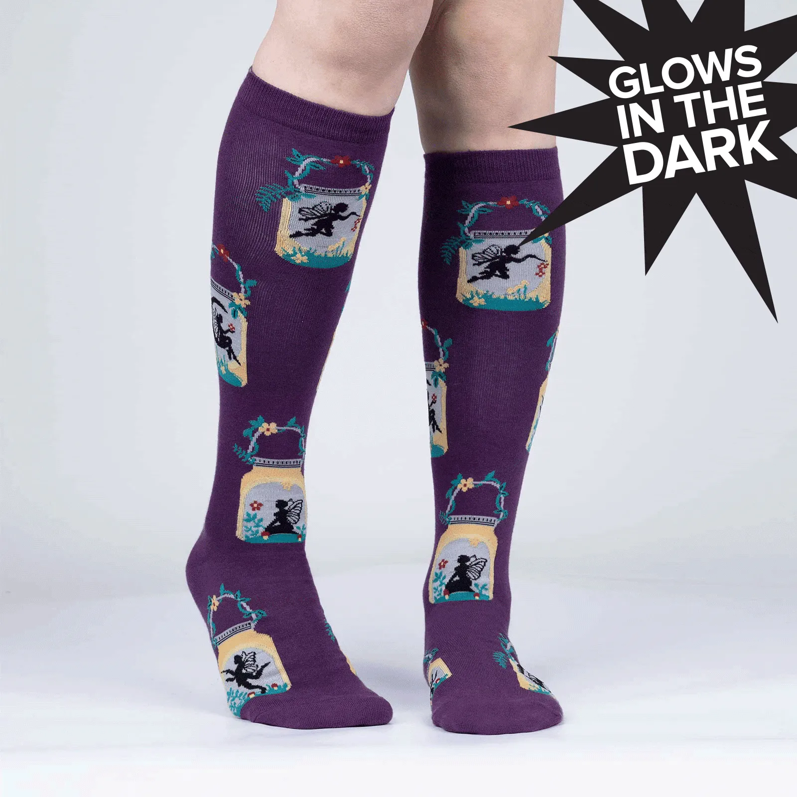 Sock it to Me A Fairy Good Garden Knee High Socks