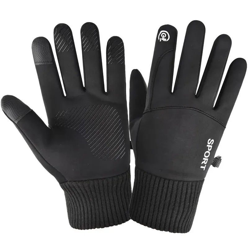 Winter Waterproof Men's Gloves Windproof Sports Fishing Touchscreen Driving Motorcycle Ski Non-slip Warm Cycling Women Gloves