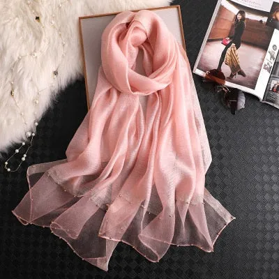 Women's Fashionable Silky Evening scarf/Wrap