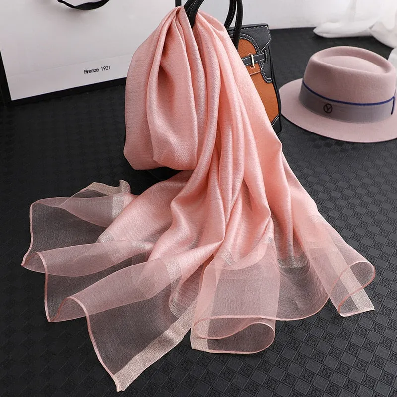 Women's Fashionable Silky Evening scarf/Wrap