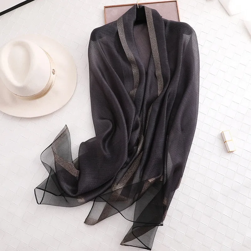 Women's Fashionable Silky Evening scarf/Wrap