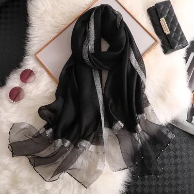 Women's Fashionable Silky Evening scarf/Wrap