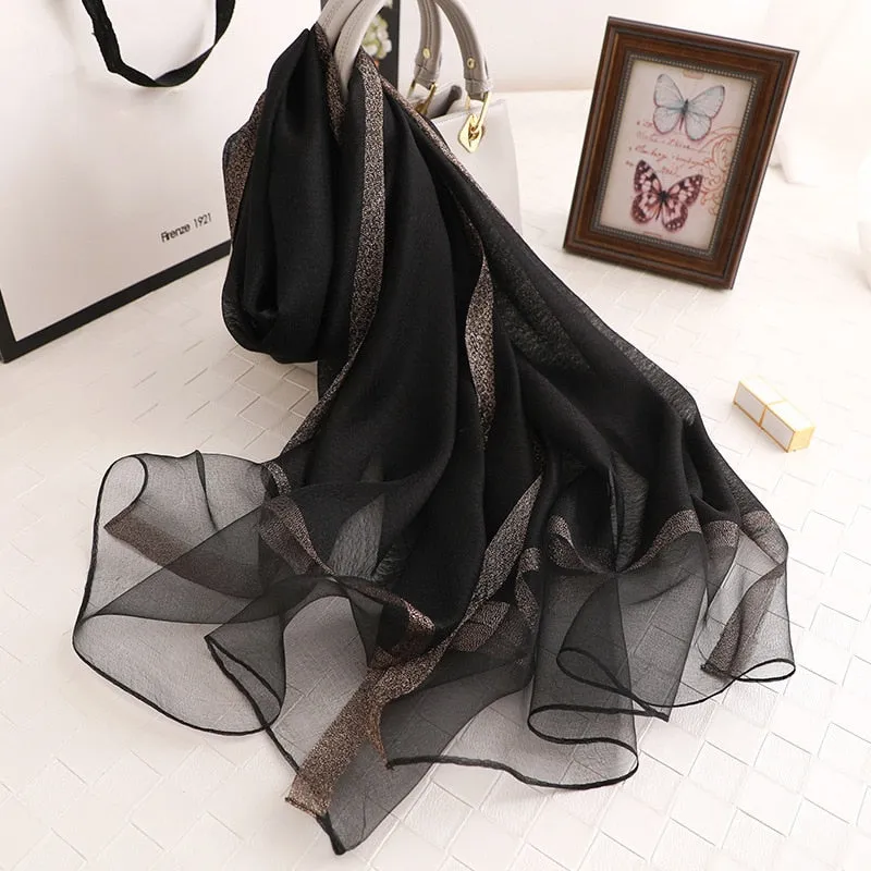 Women's Fashionable Silky Evening scarf/Wrap