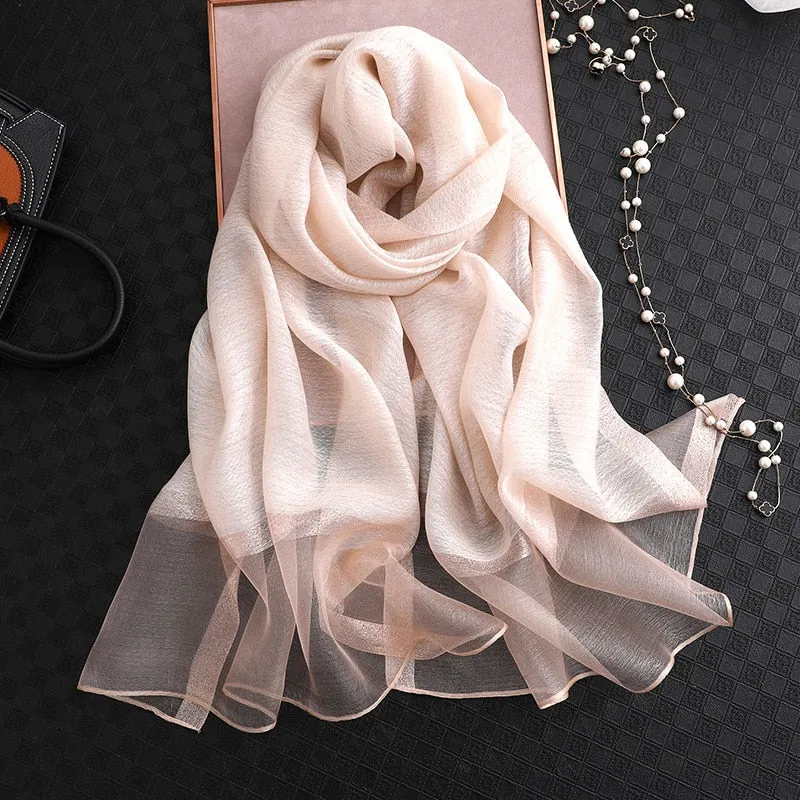 Women's Fashionable Silky Evening scarf/Wrap