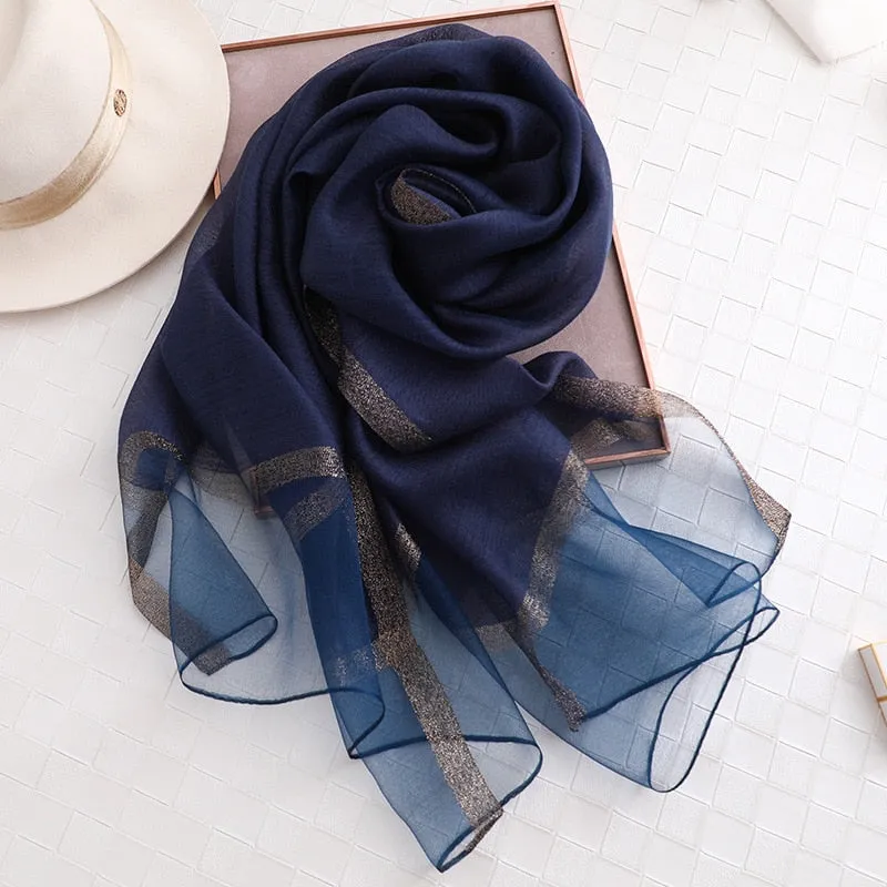 Women's Fashionable Silky Evening scarf/Wrap