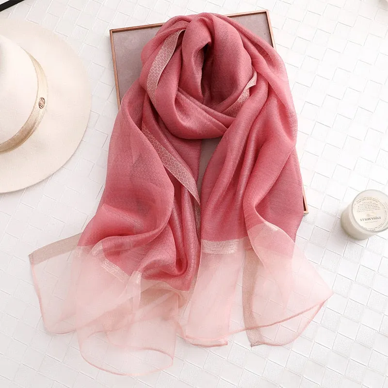 Women's Fashionable Silky Evening scarf/Wrap