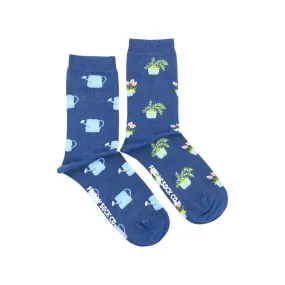 Women's Plant & Watering Can Socks