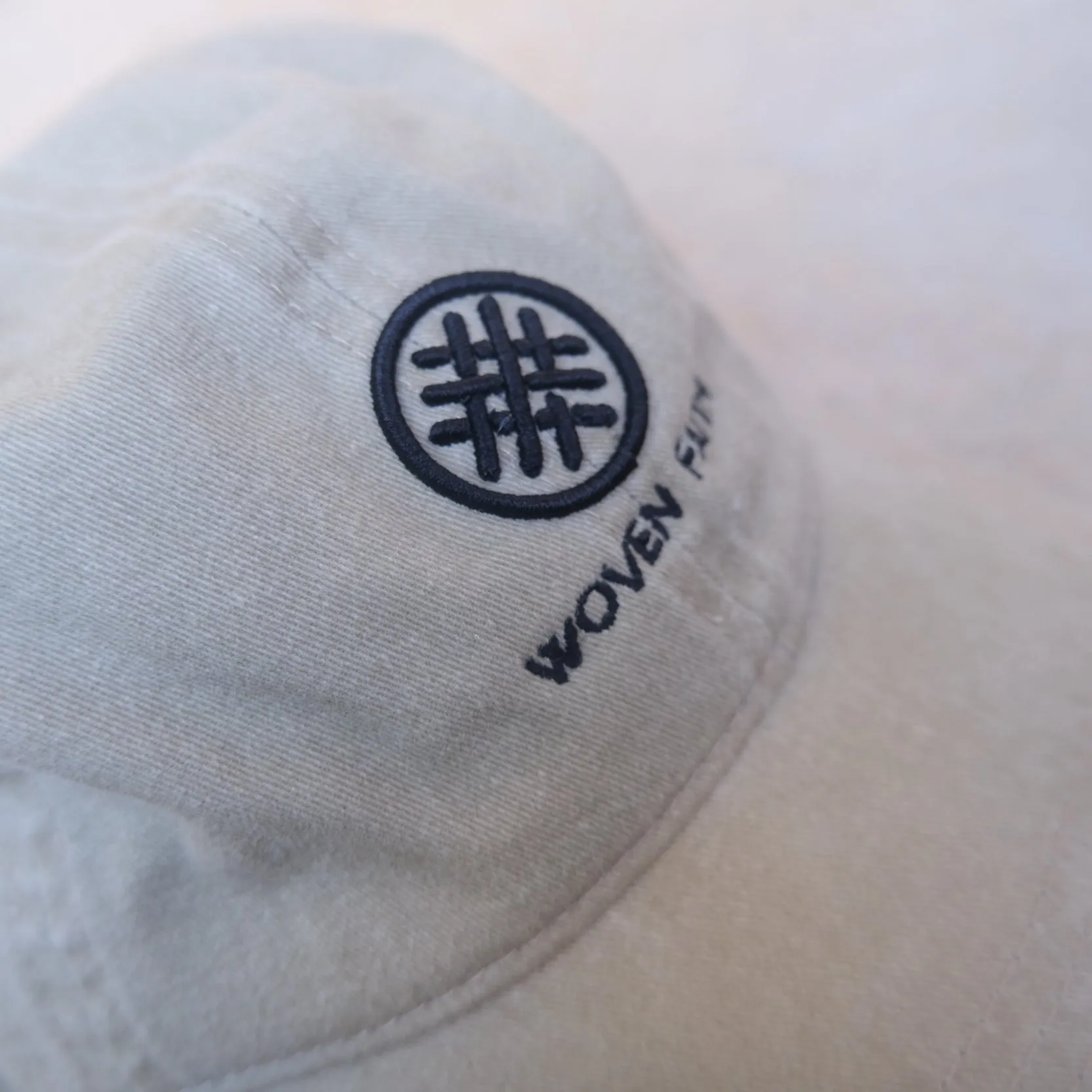 Woven Faith Pigment Dyed Logo Hat